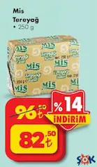 MİS TEREYAĞ 250 G